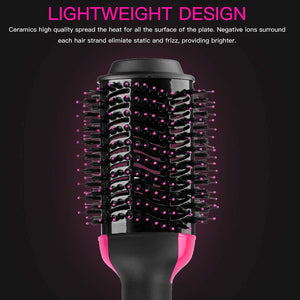 ,AICase 3 in1 Styling Brush Styler Dryer and Volumizer for Hair Straightener and Curly Hair Comb