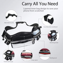 Load image into Gallery viewer, Sport Running Belt with Water Bottle and Vertical Bottle Holder for Phone