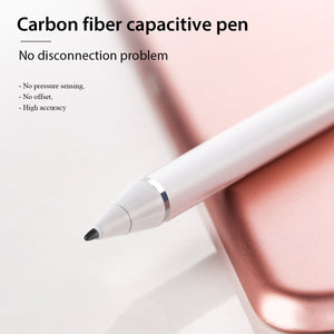 Rechargeable Active Stylus Pen Carbon Fiber Tip Pencil for iPad/iPad Pro/Air/Mini