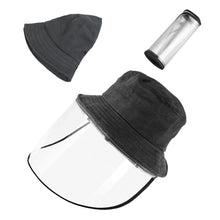 Load image into Gallery viewer, Kids Boys Girls Safety Full Face Shield Protection Cover Anti-Splash Sun Hat Cap