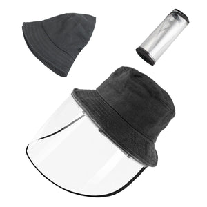 Kids Boys Girls Safety Full Face Shield Protection Cover Anti-Splash Sun Hat Cap