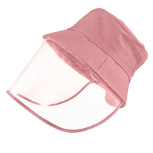 Load image into Gallery viewer, Kids Boys Girls Safety Full Face Shield Protection Cover Anti-Splash Sun Hat Cap