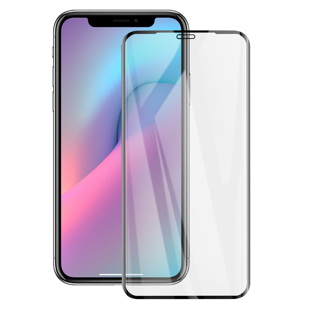 iPhone 11 or iPhone 12 10D Full Cover Tempered Glass Screen Protector
