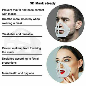 3D Face Mask Bracket Mouth Separate Inner Stand Holder Breathing Space