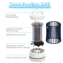 Load image into Gallery viewer, Electric Shock Fly Bug Zapper Mosquito Insect Killer Lamp UV LED Light Pest Trap
