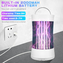 Load image into Gallery viewer, Electric Shock Fly Bug Zapper Mosquito Insect Killer Lamp UV LED Light Pest Trap