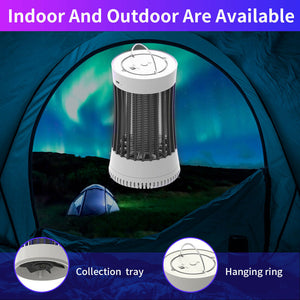 Electric Shock Fly Bug Zapper Mosquito Insect Killer Lamp UV LED Light Pest Trap