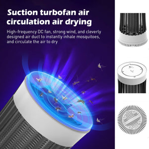 Electric Shock Fly Bug Zapper Mosquito Insect Killer Lamp UV LED Light Pest Trap
