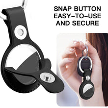 Load image into Gallery viewer, Leather Case for AirTags Protective Shell Location Tracker Keychain Cover