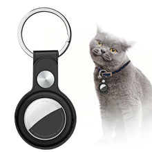 Load image into Gallery viewer, Leather Case for AirTags Protective Shell Location Tracker Keychain Cover