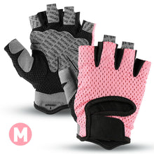 Load image into Gallery viewer, Men Women Cycling Gloves Bike Wheelchair Half Finger Fitness Workout Gym Gloves