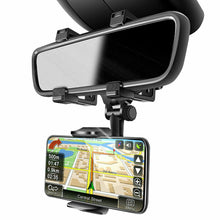 Load image into Gallery viewer, Universal 360 Rotation Rearview Mirror Mount Stand Holder for Phone