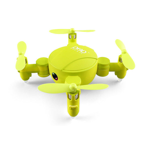 JJRC D4 Mini Pocket Foldable Drone WIFI 2.4Ghz RC Quadcopter 720P HD Camera LED