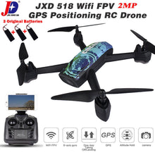 Load image into Gallery viewer, JXD 518 RC WIFI FPV Quadcopter GPS 720P HD Camera Realtime Headless Mode Drone