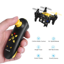 Load image into Gallery viewer, Cheerson CX-Stars-D Gravity Pocket Drone 2.4Ghz Mini RC Quacopter Height Hold US