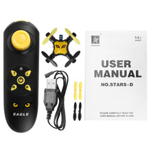Load image into Gallery viewer, Cheerson CX-Stars-D Gravity Pocket Drone 2.4Ghz Mini RC Quacopter Height Hold US