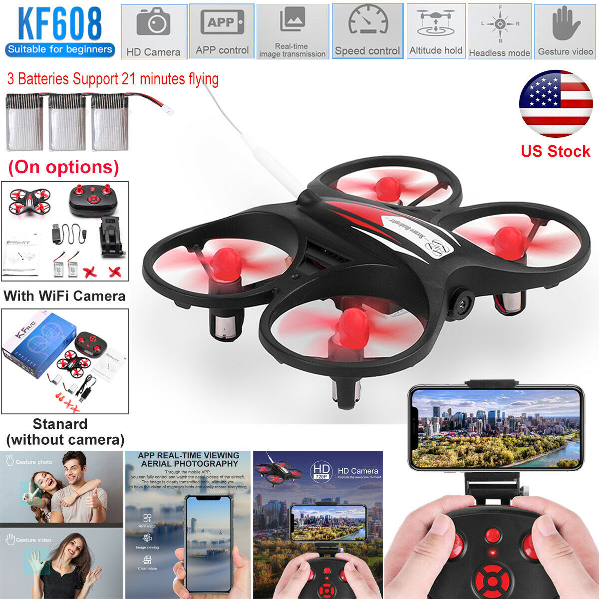 mini drone kf608