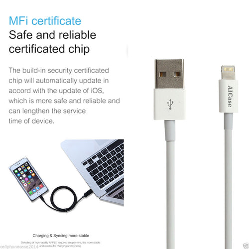 AICase iPhone Charge and Sync MFI Lightning Cable