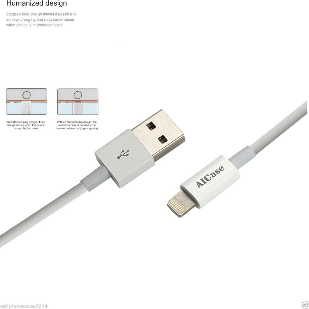 AICase 10PCs OEM iPhone Charge and Sync Lightning Cable