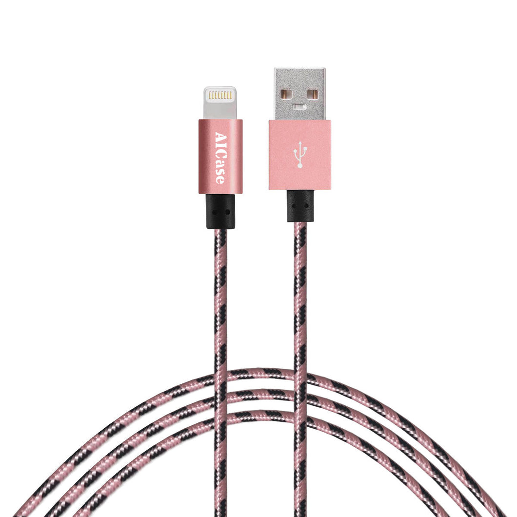 AICase iPhone Charger Cable 10ft Lightning Cable Durable Braided Cord