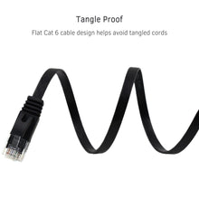 Load image into Gallery viewer, LOT CAT7 Shielded RJ45 Ethernet LAN Network Patch Cable Connector Internet Cord 164ft Black