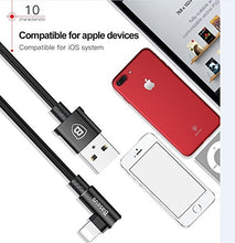Load image into Gallery viewer, Baseus Lightning to USB Cable for iPhone iPad Black