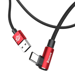 Baseus USB C Cable Nylon Braided Long Cord USB Charger