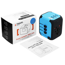 Load image into Gallery viewer, International Universal Travel Adapter 4 USB Charge Ports Converter Plug Charger