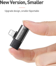 Load image into Gallery viewer, AICase Headphone Adapter, 2 in 1 Nylon Braised Audio Adapter Support Audio + Charge for iPhone