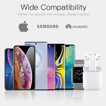 Load image into Gallery viewer, AICase Qi Wireless Charger,3-in-1 Charging Pad,Multiple Devices Wireless Charger Dock for Air Pods iWatch iPhone