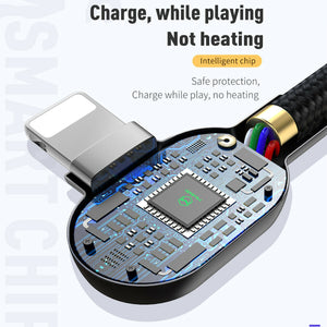 Mcdodo 90° Elbow Type-C Lightning PD Fast Charge Cable for iPhone