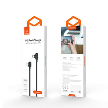 Load image into Gallery viewer, Mcdodo 90° Elbow Type-C Lightning PD Fast Charge Cable for iPhone