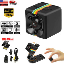 Load image into Gallery viewer, SQ11 Cop Spy Nanny Camera Wireless Hidden Motion DV HD 1080P Mini Car Dash Cam