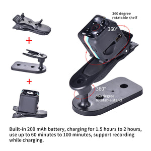 SQ11 Cop Spy Nanny Camera Wireless Hidden Motion DV HD 1080P Mini Car Dash Cam