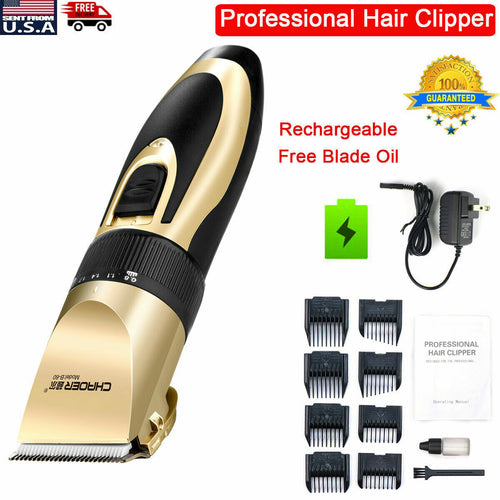 Professional Men Hair Trimmer Cordless Hair Clipper