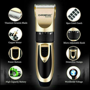 Professional Men Hair Trimmer Cordless Hair Clipper