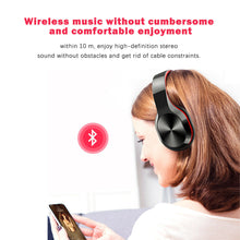 Load image into Gallery viewer, Foldable Stereo Bass Wireless Bluetooth Headphones Earphones Headset+Audio Cable