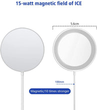 Load image into Gallery viewer, AICase Wireless Charger for iPhone and Galaxy Compatible with MagSafe Magnetic Charger