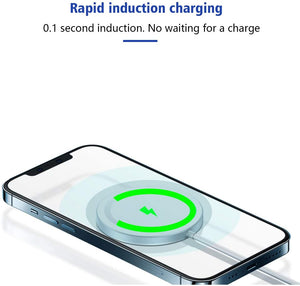 AICase Wireless Charger for iPhone and Galaxy Compatible with MagSafe Magnetic Charger