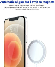 Load image into Gallery viewer, AICase Wireless Charger for iPhone and Galaxy Compatible with MagSafe Magnetic Charger