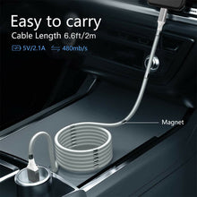 Load image into Gallery viewer, Magnetic 8Pin USB Fast Charging Data Cable Charger for iPhone 12 11 XR XS 8 7 6s