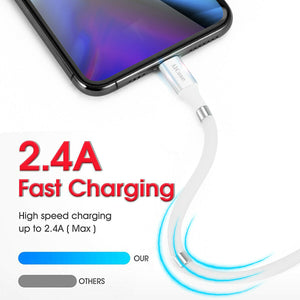 Magnetic 8Pin USB Fast Charging Data Cable Charger for iPhone 12 11 XR XS 8 7 6s