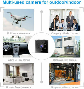 Mini Hidden Camera Wireless WiFi IP Home Security HD 1080P with Night Vision