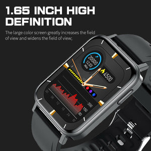 Smart Watch for iPhone Samsung Android IP68 Waterproof Bluetooth Fitness Tracker