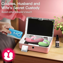 Load image into Gallery viewer, Portable Fingerprint Storage Box Cash Medicine Jewelry Security Safe Lock Box