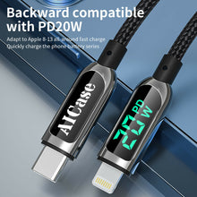 Load image into Gallery viewer, 20W PD Fast Charging Cable USB C to Lighting Charger for iPhone