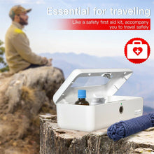 Load image into Gallery viewer, Mini Fingerprint Storage Box Safe Secret Money Hidden Cash Box for Students and Adults