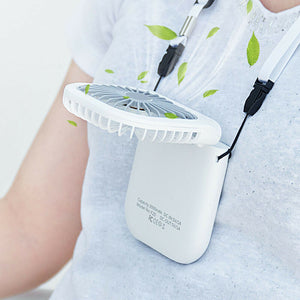 Foldable Mini Fan Handheld Cooling Stand Fans and  3000mAh Battery Power Bank