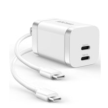 Load image into Gallery viewer, 45W Type USB C Fast Wall Charger Adapter  with 5FT Cable