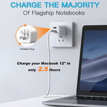 Load image into Gallery viewer, 45W Type USB C Fast Wall Charger Adapter  with 5FT Cable